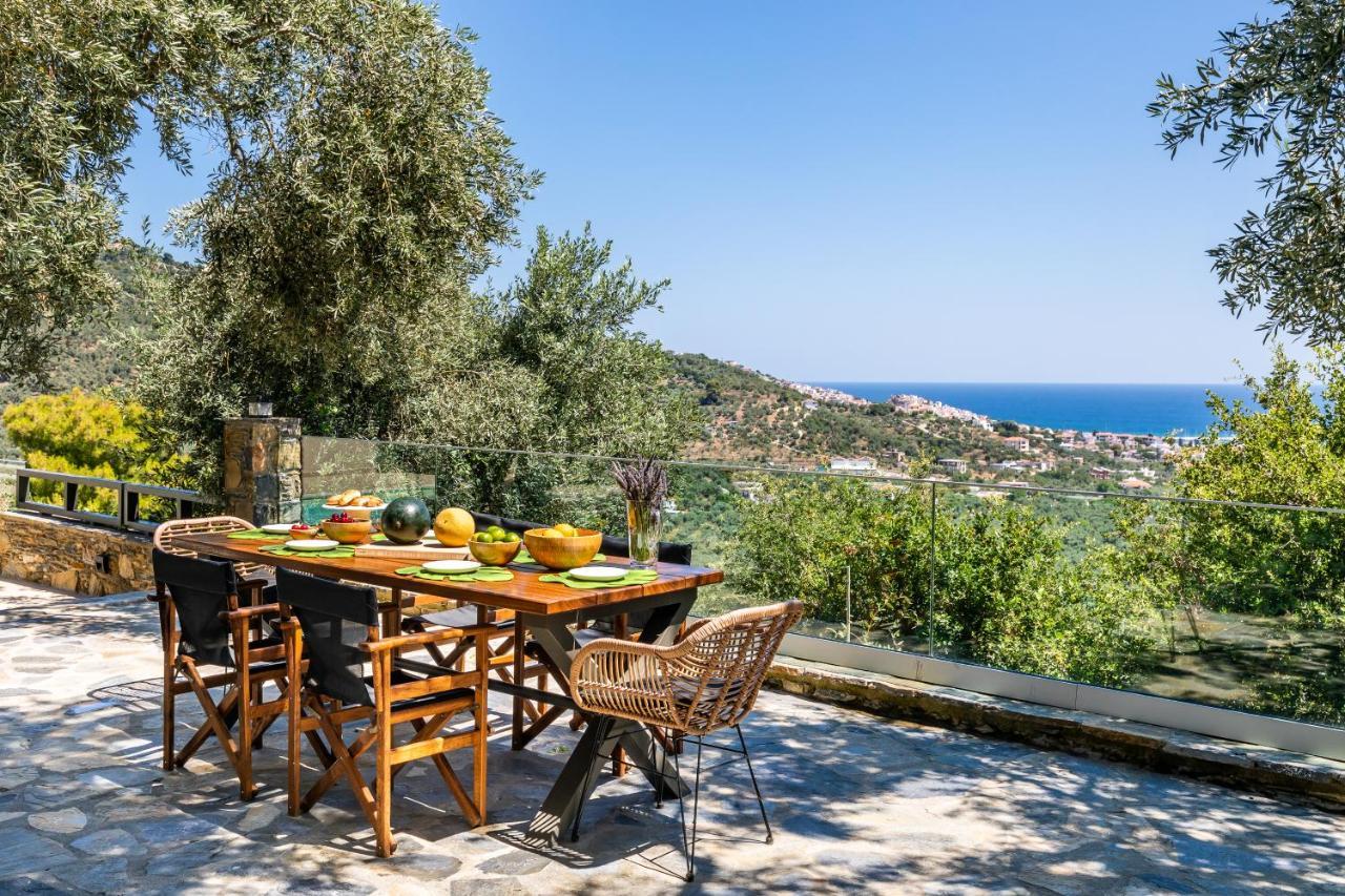 Villa Antigone Luxury Retreat Skopelos Exterior foto